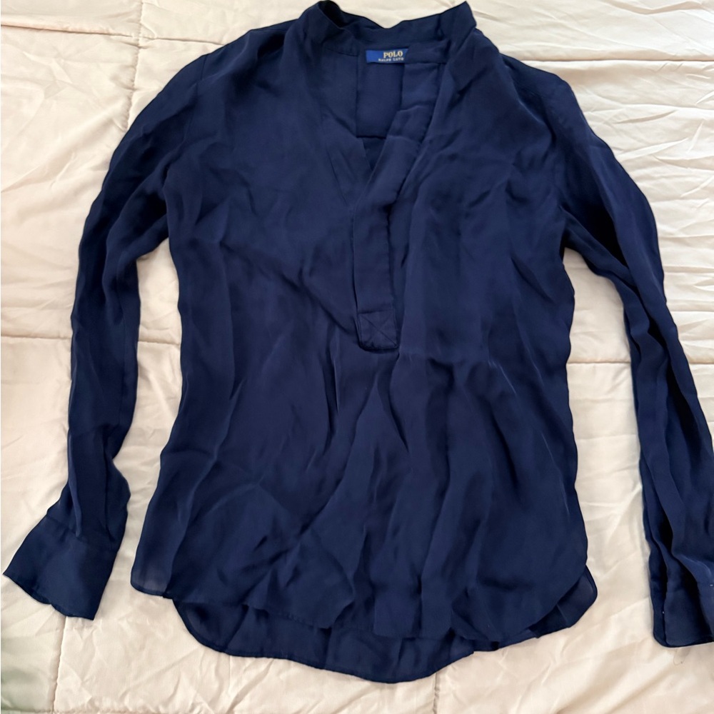 Polo Ralph Lauren Deep Blue Blouse